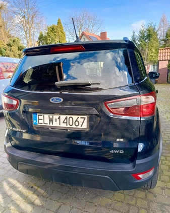 Ford EcoSport cena 53500 przebieg: 114200, rok produkcji 2018 z Ustroń małe 704